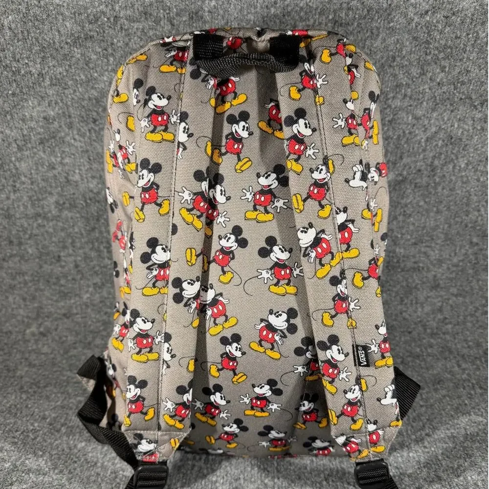 Disney x Vans Mickey Mouse Backpack Gray Allover Print